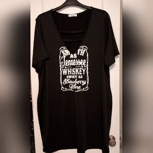 Smooth As Tennessee Whiskey Nightgown Dress